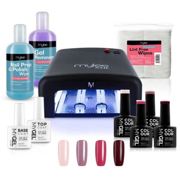 Mylee Gel Nail Essentials Set With Black UV Lamp Buy Gel Nail Polish