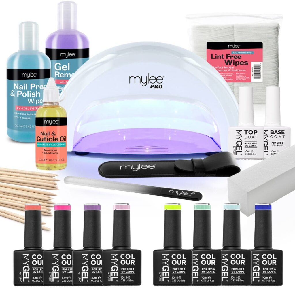 Mylee The Full Works Complete Gel Polish Kit (White) Spring/Summer