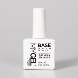 Mylee Base Coat LED/UV Gel Nail Polish 15ml – Long Lasting At Home Manicure/Pedicure, High Gloss And Chip Free Wear Nail Varnish