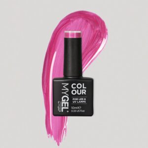 Mylee Modern Romance LED/UV Pink Gel Nail Polish 10ml – Long Lasting At Home Manicure/Pedicure, High Gloss And Chip Free Wear Nail Varnish
