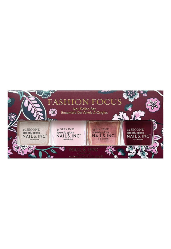 Fashion Focus 4-Piece Nail Polish Set