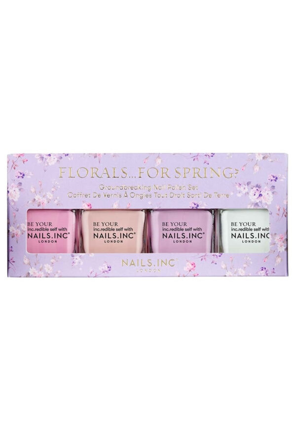 Florals For Spring 4-Piece Nail Polish Set