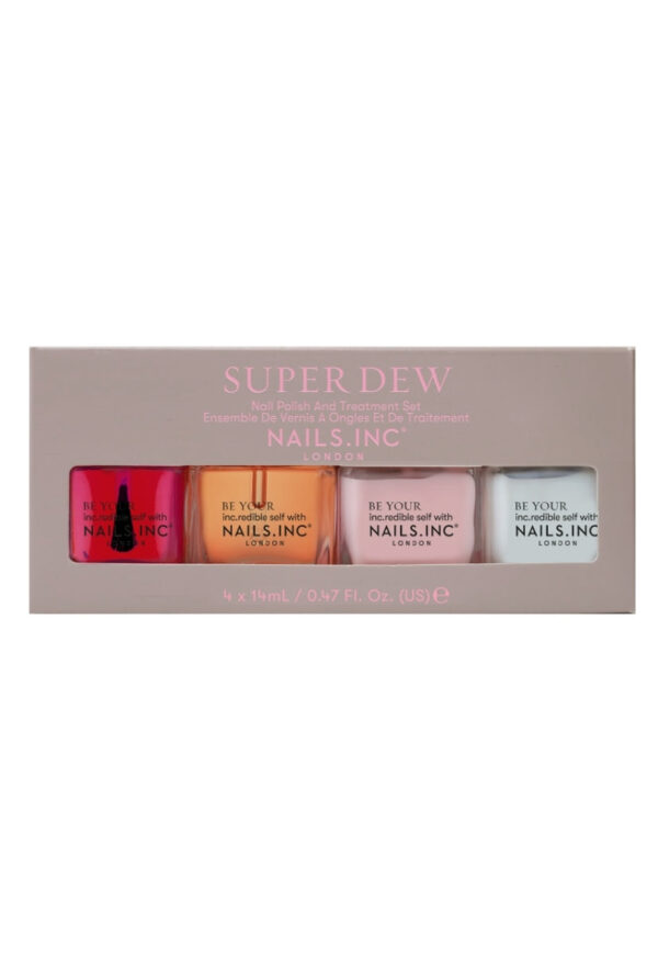 Super Dew Nail Polish 4-Piece Nail Polish Set