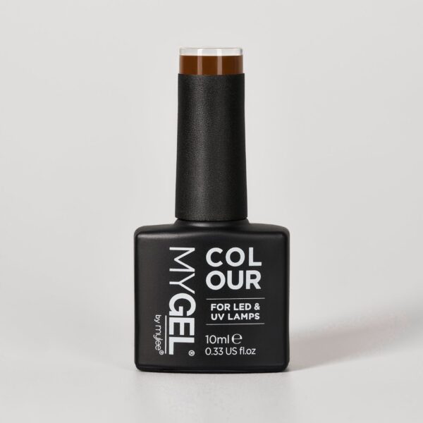 Mylee Not In The Mud LED/UV Brown Gel Nail Polish 10ml - Long Lasting At Home Manicure/Pedicure, High Gloss And Chip Free Wear Nail Varnish