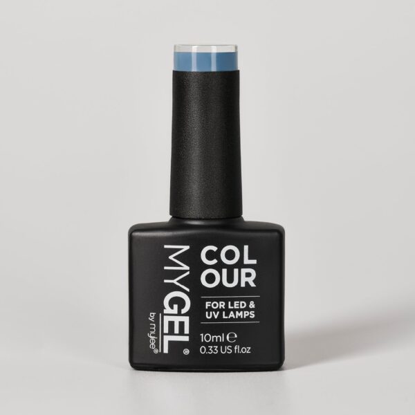 Mylee Namaste LED/UV Blue Gel Nail Polish 10ml - Long Lasting At Home Manicure/Pedicure, High Gloss And Chip Free Wear Nail Varnish