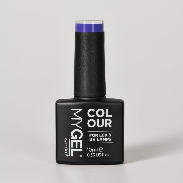 Mylee Spill The Blues LED/UV Blue Gel Nail Polish 10ml - Long Lasting At Home Manicure/Pedicure, High Gloss And Chip Free Wear Nail Varnish